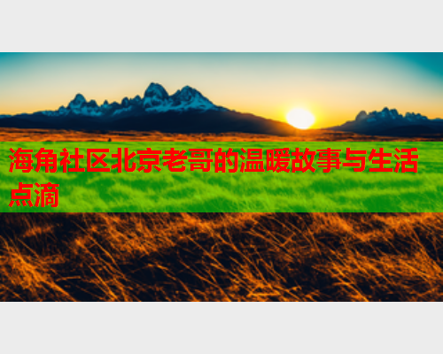海角社区北京老哥的温暖故事与生活点滴  第2张